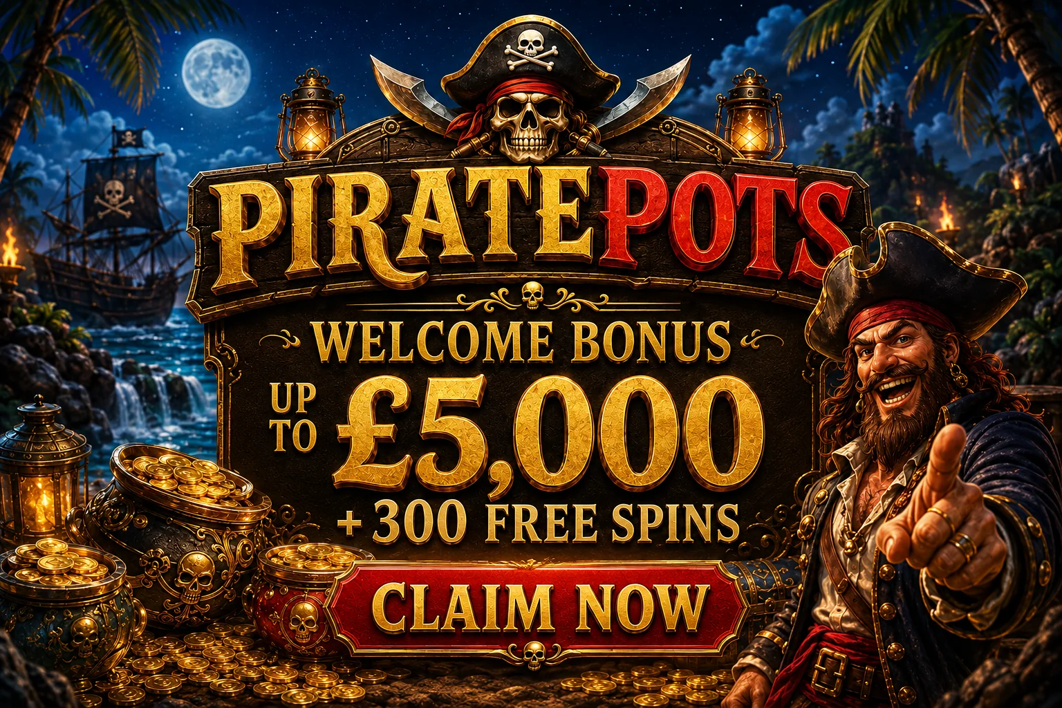 Piratepots casino promotion